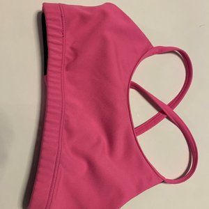 Girls bra top, size 8, pink